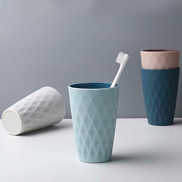 Tandborste Pot, Plastmugg, Badrumstillbehör, Nordisk stil Design,