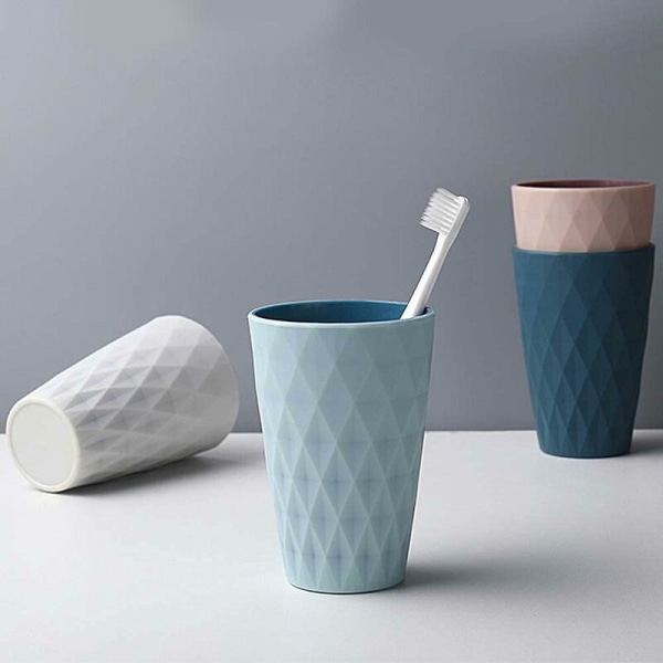 Tandbørsteholder, Plastikkrus, Badeværelsestilbehør, Nordisk Stil Design,