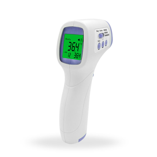 Voksen pandetermometer Infrarødt termometer med feberalarm 2 i 1 ikke