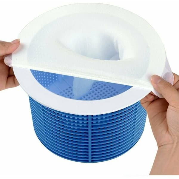 Svømmepøls Skimmer Strømper, Holdbar Elastisk Nylon Klud Pool Skimmer Filter