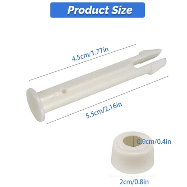 20 st simbassängsstift, ersättningsstift, plast simbassängsfogar,