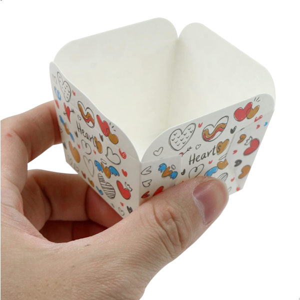 Muffinsformar Cupcakeformar Papper - 100 st Muffinsformar, Tulpan Cupcakeformar