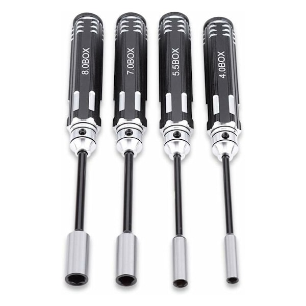 Tilbehør 4stk Hex Socket Nøgle Sæt, 4.0MM, 5.5MM, 7.0MM, 8.0MM Del