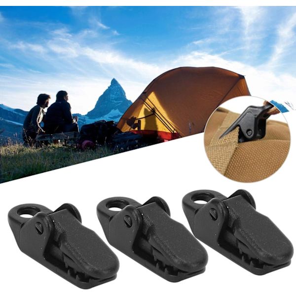 30 st/set kraftiga presenningklämmor, baldakinklämmor presenningklämmor markisklämma tältklämmor för utomhuscamping presenningar