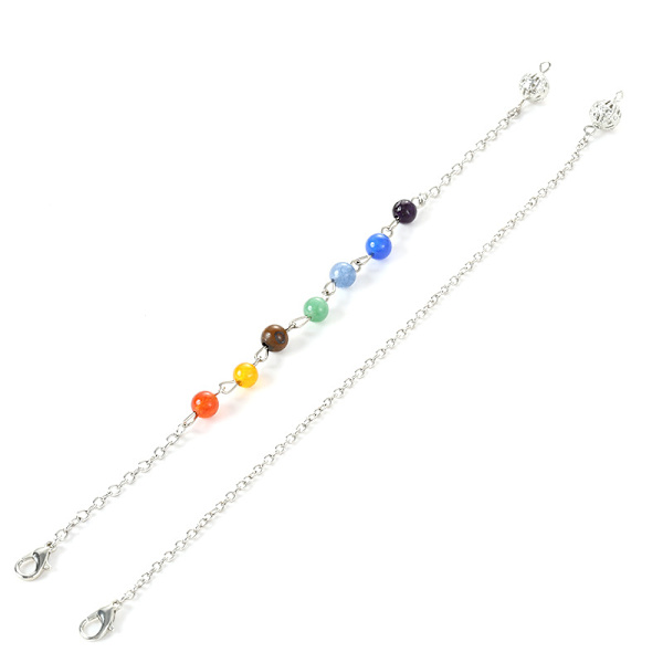 Armbånd Pride Rainbow smykker LGBT LGBTQ Rustfritt stål 22 cm m