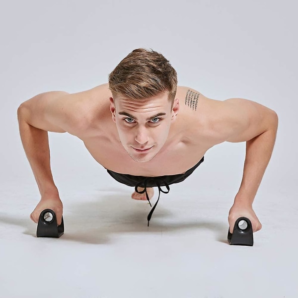 Push Up Bar Push Up Bar Stand Pushup Övre Kropp, Armar, Bröst Och Ryggträning Röd
