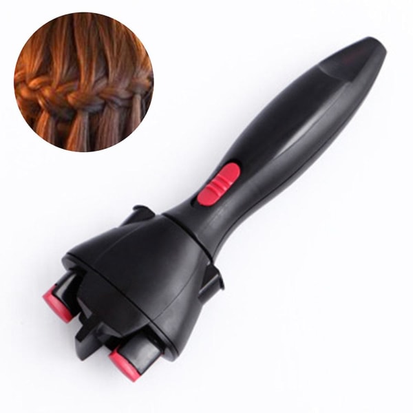 Automatisk hårfletningsmaskin för flätor och tvinning
