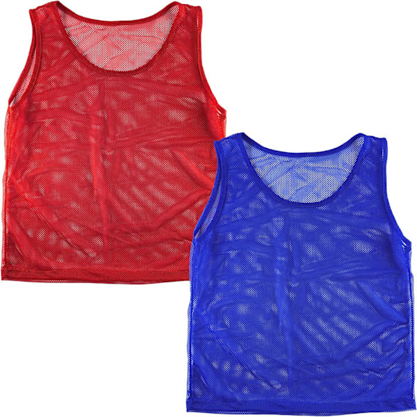 Nylon Mesh Scrimmage Team Practice Vests Pinnies Jerseys för Barn Ungdom