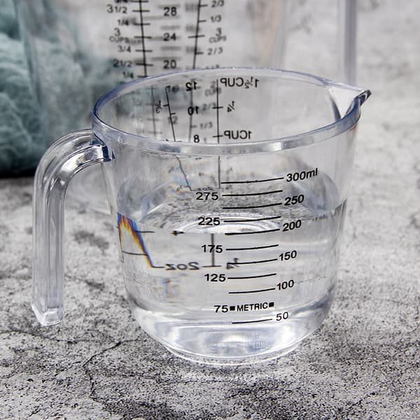 2 st Plastmätkopp Bakkopp Plastmätkopp med
