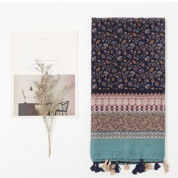 Sjal solscarf 180-85cm