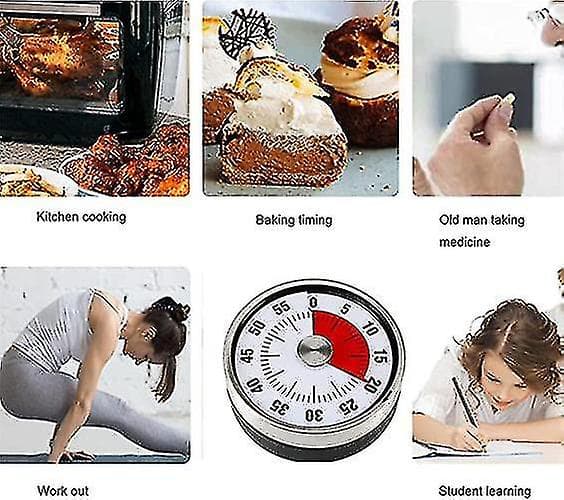 Magnetisk køkkentimer - Visuel timer til børns køkkenredskab
