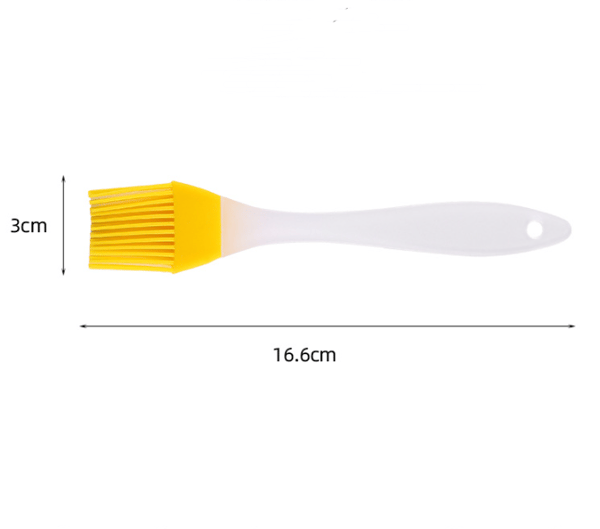 Bastepensel Rød Silikonebørste 3*16.6CM