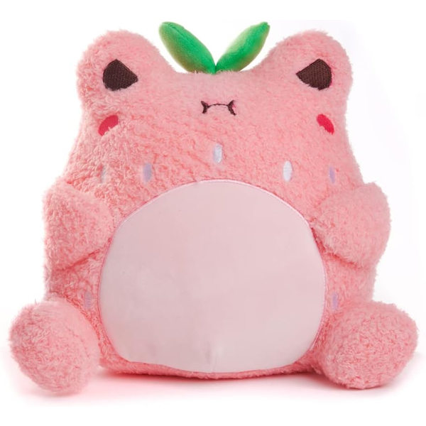 Jordbær Wawa Super Soft Sød Kawaii Frø Klædt Ud Som Frugt Samleobjekt Plysdyr Plys Legetøj, 25cm