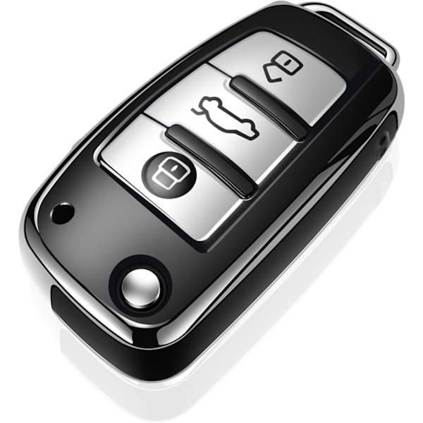 Audi nyckelring skyddande fodral, avancerad mjuk TPU 360 graders allround skydd