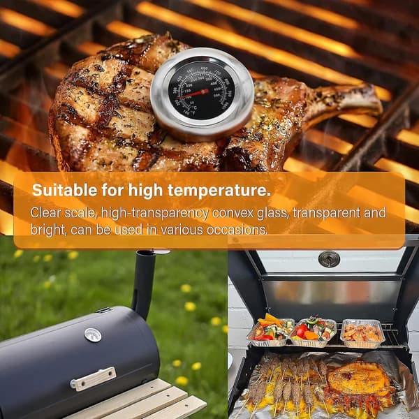 BBQ-termometer 500C 1000F Grader for Steking, Grilling og Røyking