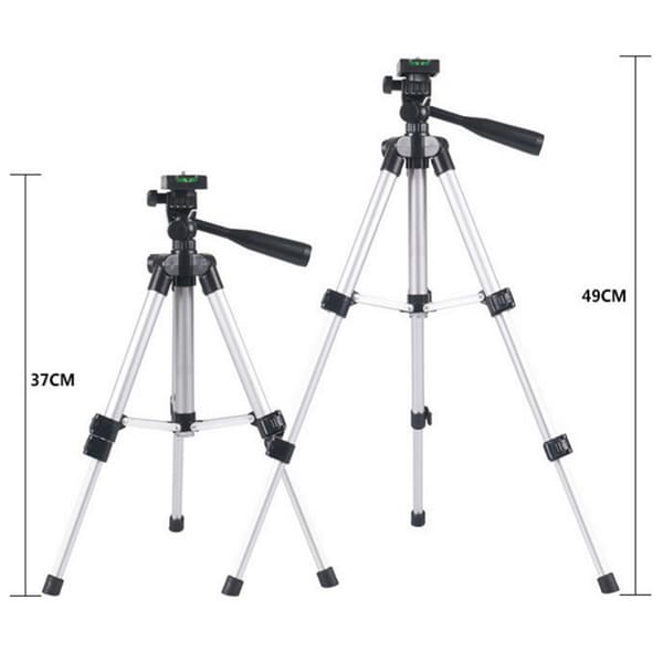 Lätt stativ för kameror, DSLR och kikare