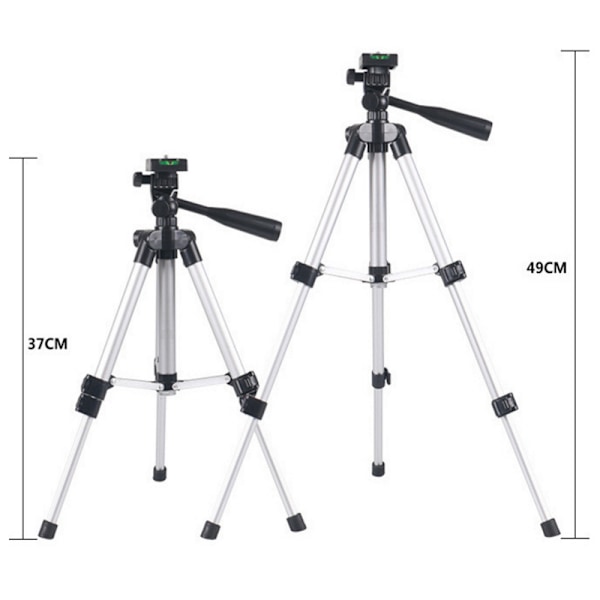 Letvægtsstativ til kameraer, DSLR'er og kikkerter