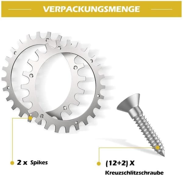 Premium Kvalitet Rustfritt Stål Pigger for Gressklipper Modell Tykkelse 2mm Im