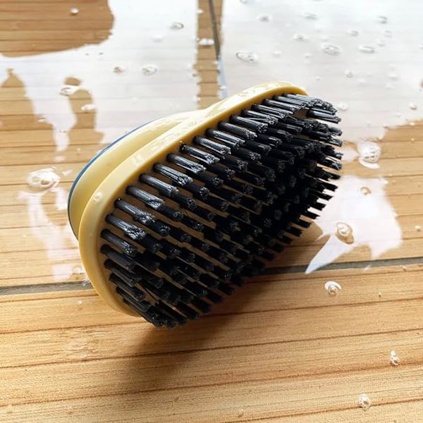 Skrubbborste, tvättborste skoskrapa rengöringsborstar för fläckar