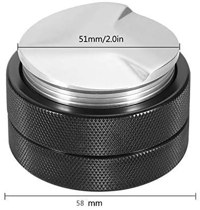 Kaffe Tamper 51mm Rustfrit Stål Kaffe Tamper Pressning Værktøj til Hjem DIY