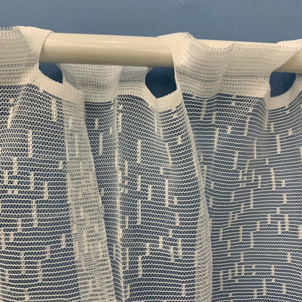 Broderade cafégardiner för köksgardiner Valance för fönster Tier Cur