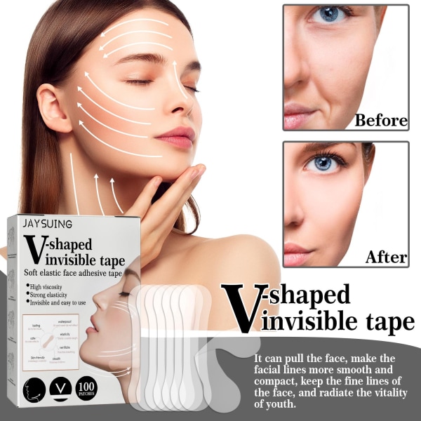 Waterproof Invisible Facial Stickers