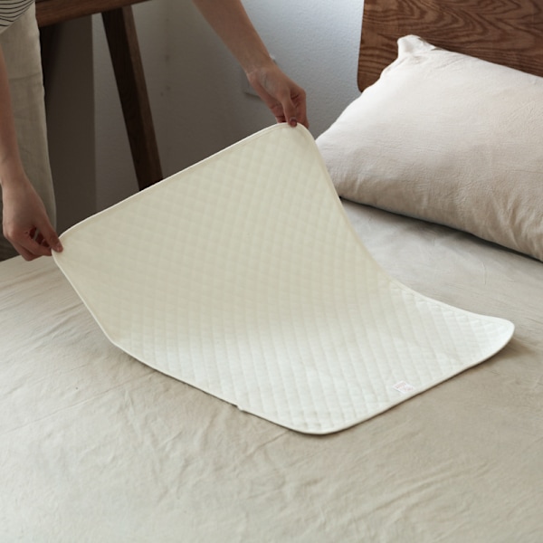 Gjenbrukbar vanntett underlag stol, svært absorberende, maskinvaskbar 50x60cm
