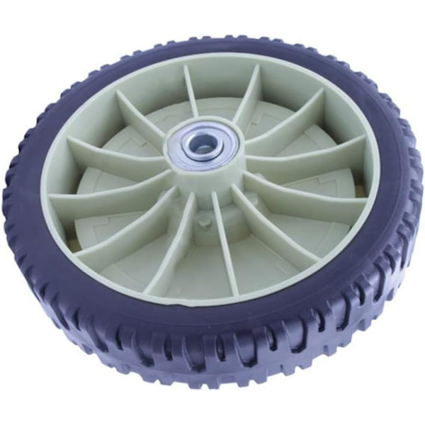 Plæneklipperhjul, Universal Erstatningshjul til Håndskubbet Plæneklippere, Diameter 19,5 cm