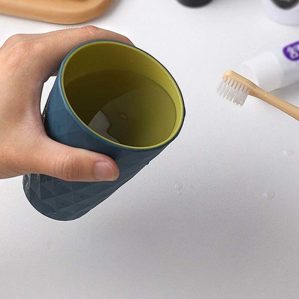 Tandbørsteholder, Plastikkrus, Badeværelsestilbehør, Nordisk Stil Design,