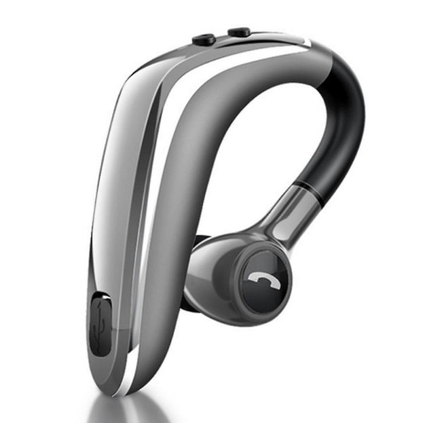 Bluetooth Headset, trådløs V5.0 Business Bluetooth Ørestykke In Ear sølv