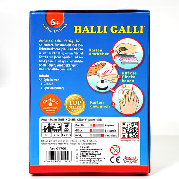 halli galli brädspel patiens