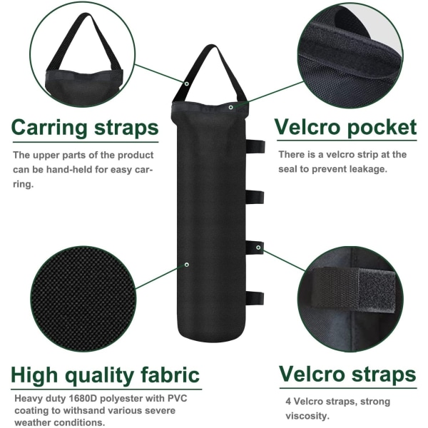 Pop up Canopy vikter Sandsäckar för Ez Pop up Canopy Tält Utomhus Instant C