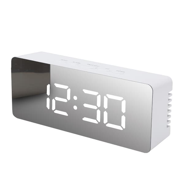 Digital LED-väckarklocka med temperaturvisning - Reseväckarklocka