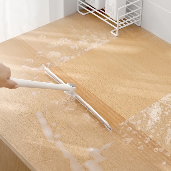 Silikon dusjnal med rustfritt stål krok sugekopp, vannglass
