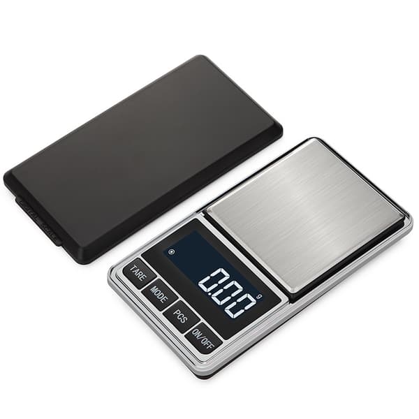 Digital minivægt, 0,1 - 500 gram Sort