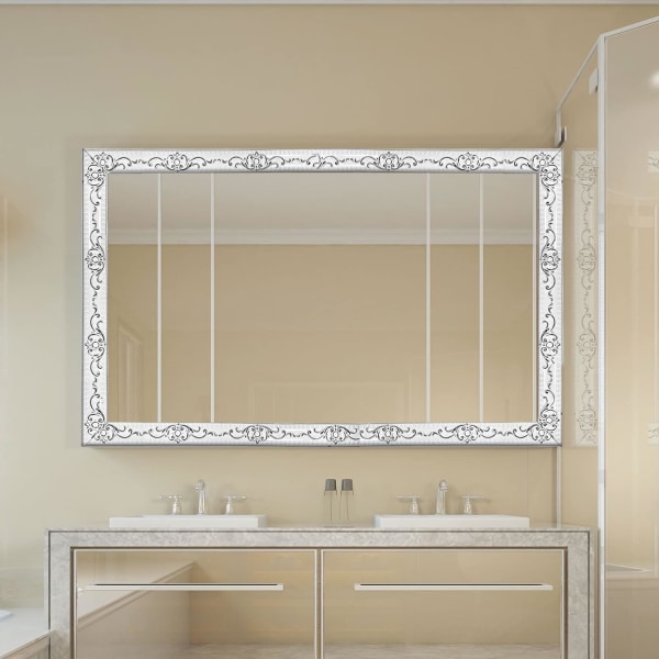 Självhäftande flexibel list, taklist, taklist, inredning vägglist, väggbård, tak (3,6 cm × 5 m silver)