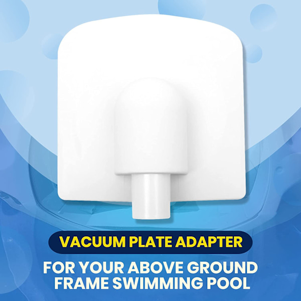 Summer Waves Skimmer Vakuum Plade Adapter P58P1955W05, Pool Vakuum Plade Ad