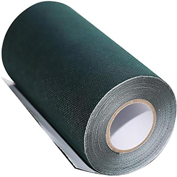 Selvklebende kunstig gressteip, plen skjøteteip, kunstig gress søm teip for å fikse grønt gressmatte (Grønn, 15cm x 10m)