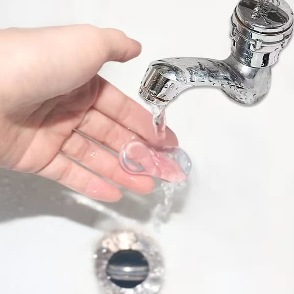 Toalettsete Buffere Sete Bumpere, 4 Stykker Transparent Universal Erstatning