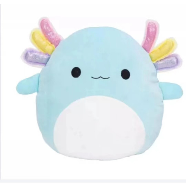 Squishmallow-pehmolelu, sininen salamanderi
