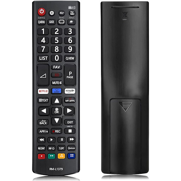 Universalfjärrkontroll, ersättningsfjärrkontroll för LG RM-L1379 Ultra