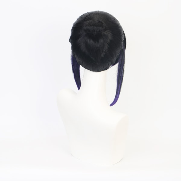 Farget Lagdelt Kochou Shinobu Cosplay Parykk for Kvinner og Jenter