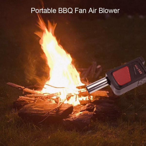 Bærbar elektrisk blåser Grill Luft/Brann/Grill Blåser Blåser Vifte BBQ Vifte