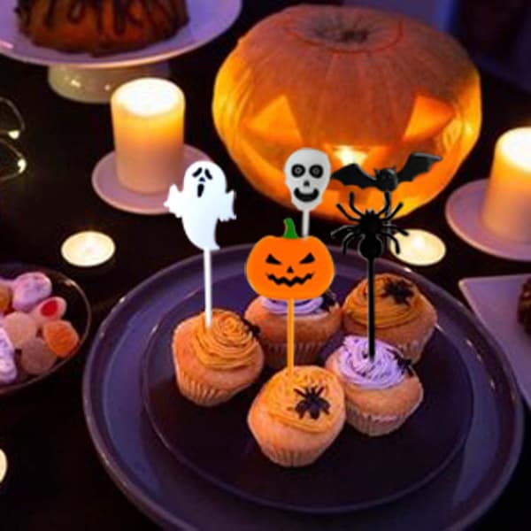 Plast Halloween-pinner i plast
