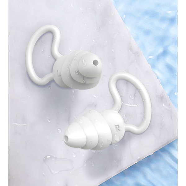 Ear Plugs for Sleeping, Silicone Noise Canceling Ear Plugs, for Snoring, Tr