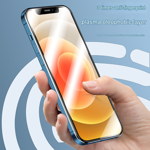 3-pack - Extra starkt härdat glasskydd för iPhone 14