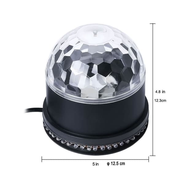 LED-diskopallo 8W diskopallo juhlat valaistustehoste lavastusvalo
