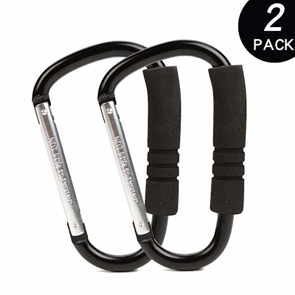 Barnvagnskrokar, 2-pack Praktisk arrangör Bra krokuppsättning för kläder, Pu