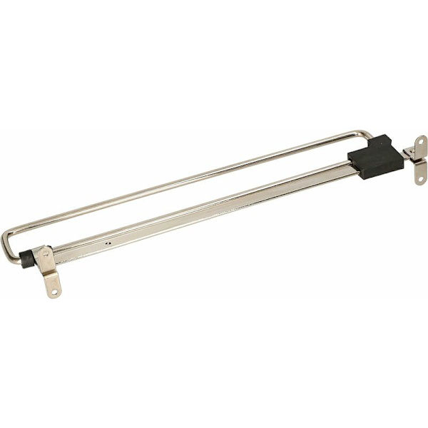 Set med 2 st 300 mm utdragbara klädstänger för garderob