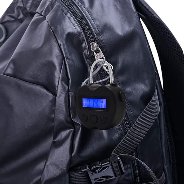 Timer Hængeslås LCD Display USB Lås USB Tidlås Timer Lås Vanemæssig Hjælp, Sikkerhedslås